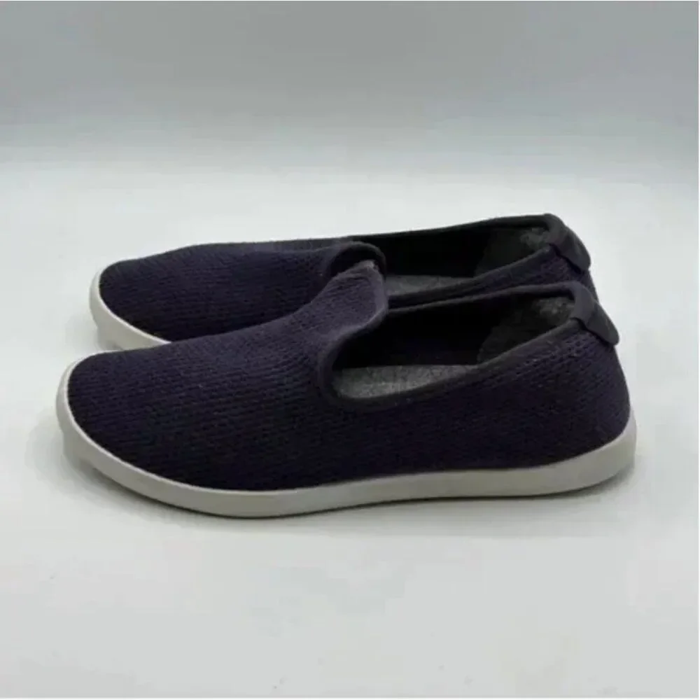 allbird's Women's Tree Loungers Slip On Sneakers/Loafers Wool Purple Size 10